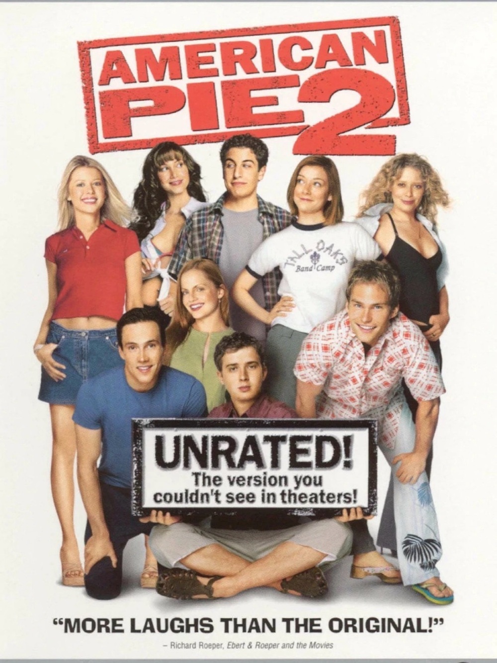American Pie 2 (DVD, 2002, Full Screen Unrated Collectors Edition) NEW